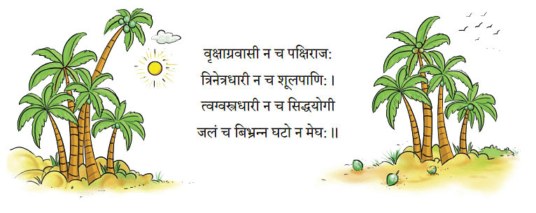 NCERT Solutions: वृक्षा: सत्पुरुषा: इव