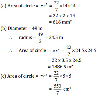 NCERT Solutions: Perimeter & Area